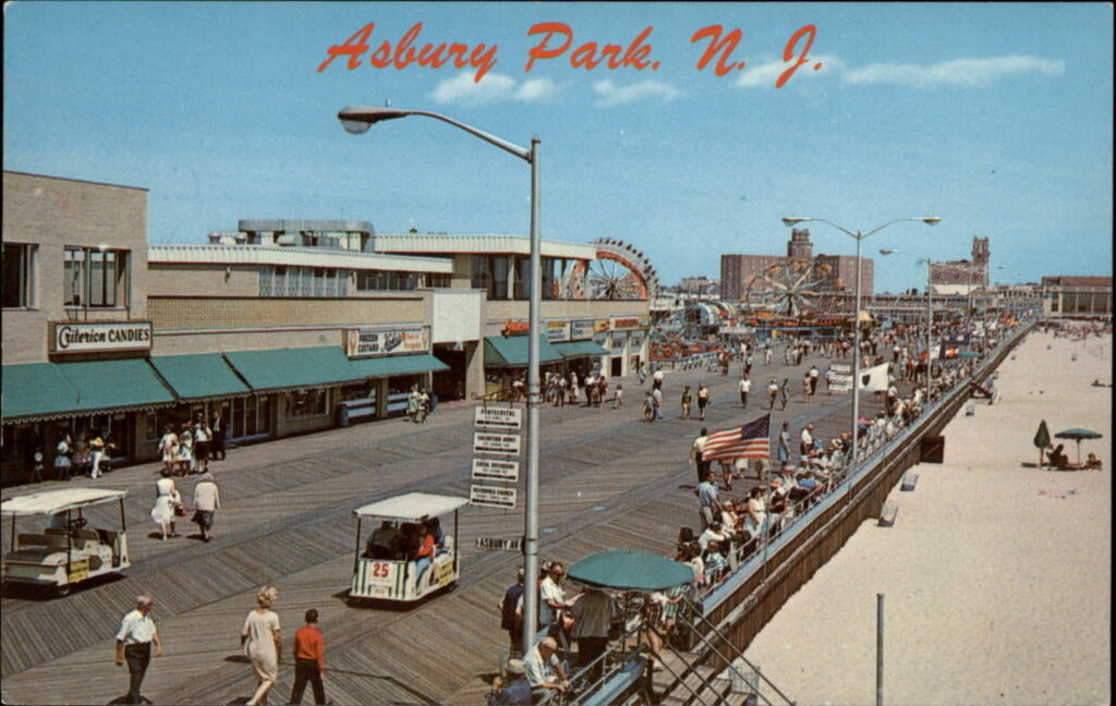 Asbury Park Postcard from the 1960s