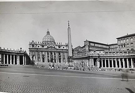 Vatican Outside - 1945