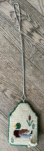 Lillian's hand-made fly swatter